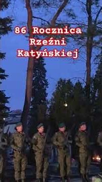 Salwa obchodów 86 rocznicy Rzeźni Katyńskiej #rocznica #wojsko #cmentarz #shortvideo #polska