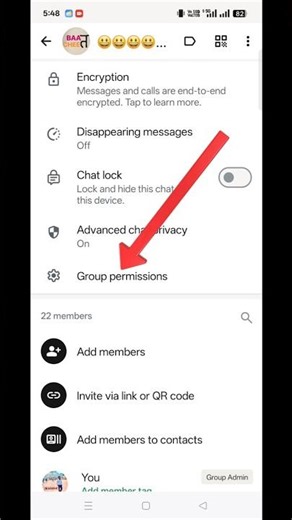 Whatsapp Group Only Admin Send Message Settings #sorts#youtubeshorts#shortvideo