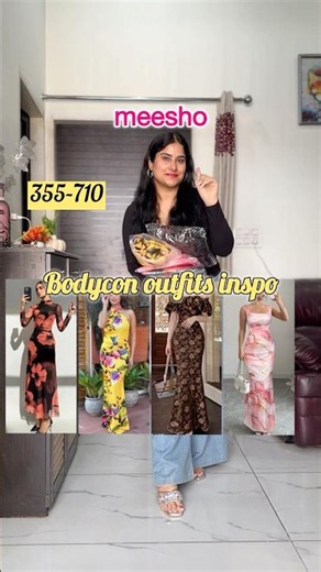 Bodycon dresses under 800 ‪@Meesho‬ | links in description