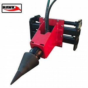 [Hot Item] Mini Cone Log Splitter Excavator Splitting Machine Screw Wood Splitter
