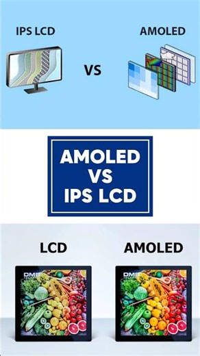 Gaming के लिए AMOLED या IPS LCD? ⚡ सच सामने आया #tech #ytshorts