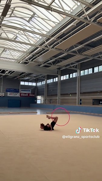 Rhythmic Gymnastics Hoop Skills