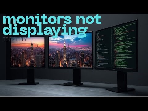 Steps on how to fix my computer not detecting monitors