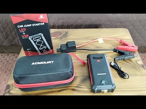 Acmount Car Jump Starter