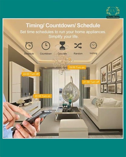 Smart Plug 16A with Power Monitor Wireless App Voice Remote Control Socket Outlet EU Work with Al...