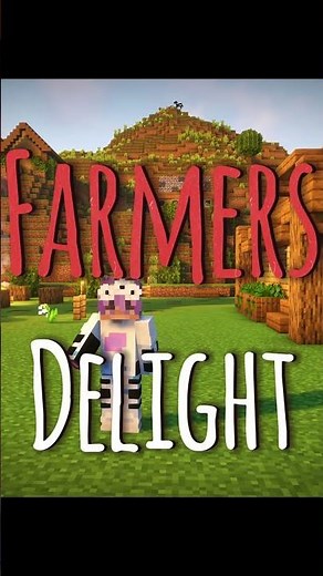Farmers Delight Mod Tutorial! #minecraft #Farmers #Moddded