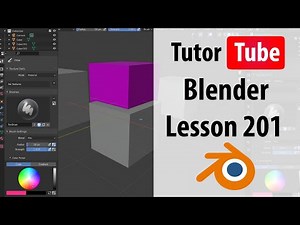 Blender Tutorial - Lesson 201 - Bridge Edge Loop