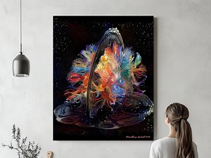 Brain Anatomy Art, Ready to Hang Canvas, Radiology Wall Art Science Medical Art Student Art Office Gifts Medicine, Diffusion Tensor Imaging - Etsy