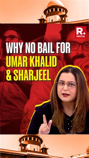 The Supreme Court ruled that Umar Khalid and Sharjeel Imam would remain in custody in the Delhi riots case after finding their roles more severe than other accused. While granting bail to five others, the bench of Justice Arvind Kumar and Justice NV Anjaria said prosecution material indicated a prima facie case against Khalid and Imam under the UAPA. The court took note of video evidence cited by the prosecution, including speeches allegedly calling for chakka jam and disruption of essential sup