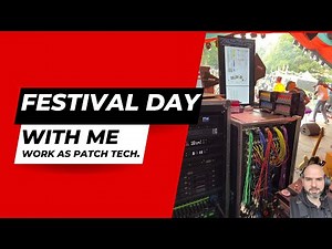 A day in the life of an Audio Engineer, oh no wait of a Patch Tech.