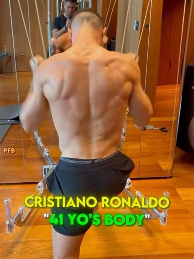 🤯Ronaldo's Body at 41 Years Old