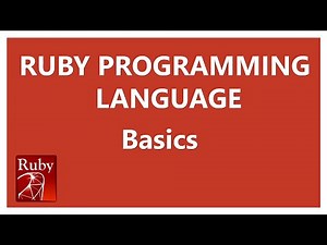 Ruby programming language basics - Part 1
