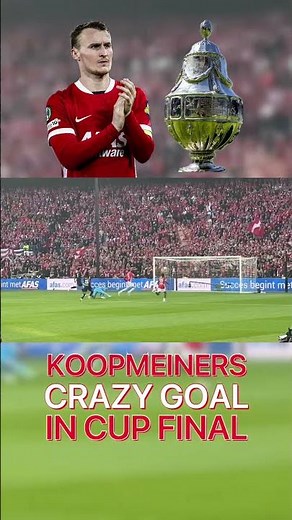 KOOPMEINERS SCORES INSANE CHIP IN CUP FINAL!