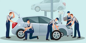 En caso de choque, elija la mejor opción para reparar su vehículo