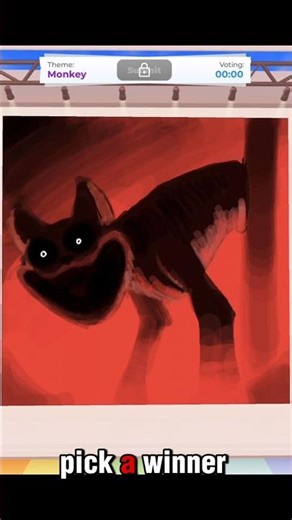 Ruining CATNAP for a Subscriber...💀 (Trauma Request #1) #shorts #roblox #art #horror #scary #drawing