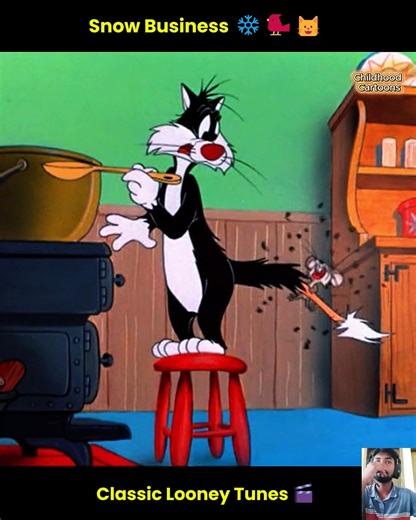 2.4K views · 107 reactions | Snow Business ❄️ Sylvester’s Frosty Fiasco with Tweety & Granny! Classic Looney Tunes | Childhood Cartoons | Facebook