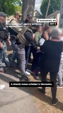 ICE arrest sparks chaos as crowd tried to intervene