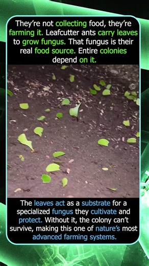 These Ants Use Leaves To Grow Fungus For Food