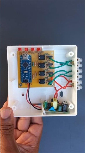 4 Channel Arduino Chaser Multi Design / 24 Effects / 230V AC / Making video with code in channel