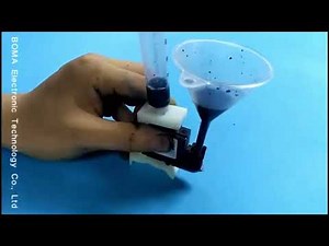 Como limpar cabeça de impressão Hp 11 Designjet 500 510 800 Clean Printhead Kit for Hp 11 #Shorts