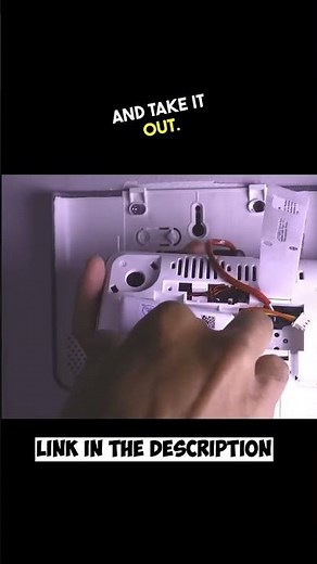 ADT Command Panel EASY Battery Replacement #shorts