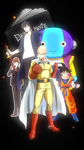 Death note vs anime powerful character