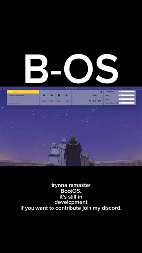 B-OS (demo) an OS in python | #fypシ゚viral #coding #programming #python #operatingsystem