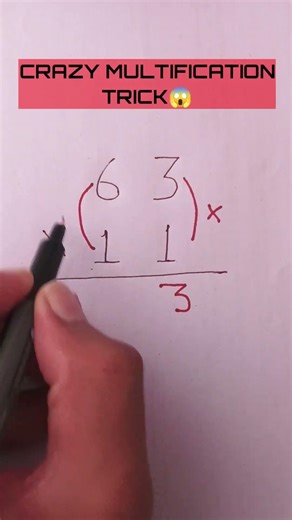 CRAZY MULTIFICATION TRICK😱#maths#mathshorts#mathtricks#shortvideo#shorts#ytshorts#viral#viralvideo
