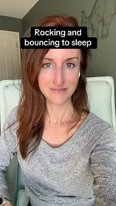 Rock to sleep, transfer, wake up, repeat, repeat, repeat? 💤💤💤 Rocking, bouncing, & holding to sleep associations are common! Why are they such a big deal? 😴 As tired parents we try to help our baby fall asleep at bedtime and overnight in the fastest way possible to maximize our own sleep! But over time these can turn into a sleep association that has to be done every time to fall asleep. These are all things our baby can’t do for themselves, so we continue to do these interventions because t