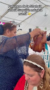 Patroană de la Strehaia umblă cu puii în mână la nuntă 🐤 #patroanadelastrehaia #mihaelatache #ancadelastrehaia #leodelastrehaia #alindelastrehaia | Mihaela Tache