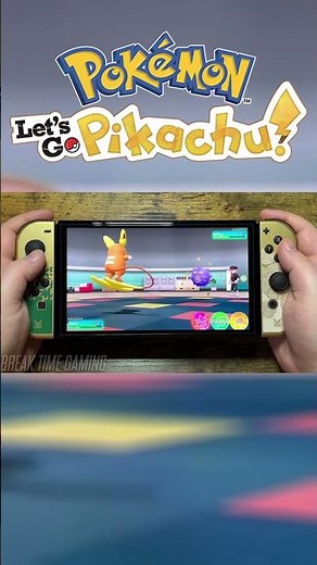 Pokemon Lets Go Pikachu - Nintendo Switch OLED Gameplay