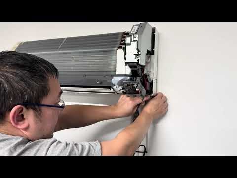 Mitsubishi wireless interface 2 easy install on mini split hvac