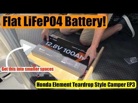 DC Power For My Element. The Best Form Factor? Honda Element Teardrop Style Camper EP2