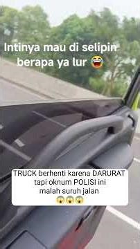 Detik-Detik Tegang! Truk Berhenti Darurat, Oknum Malah Paksa Jalan—Ada Apa Sebenarnya?#beritaterkini
