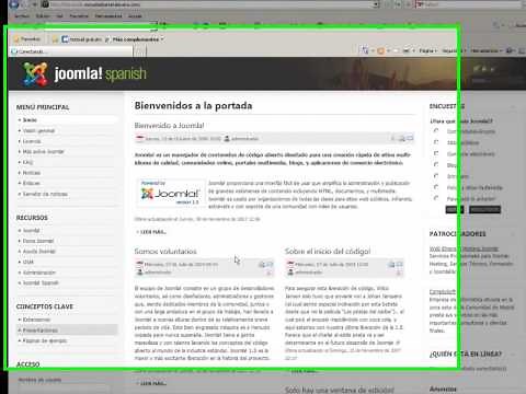 phpMyAdmin. Joomla. Exportar e importar bases de datos