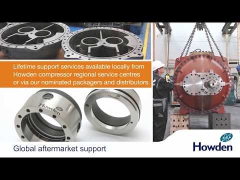 Howden compressors for LNG and Natural Gas Applications