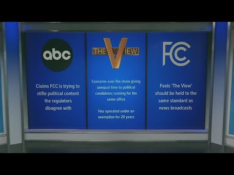 ABC accuses the FCC of violating its first amendment rights
