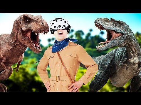 VIRTUAL REALITY DINOSAURS! - ARK Park - VR HTC Vive