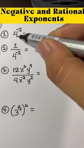 21K views · 105 reactions | Negative Exponent #fbreelsfypシ゚viralfbreelsfypシ゚viral #mindblowinghacks #MathematicsChallenge | Mathematics Tutorial | Facebook