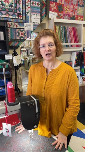 Nebraska Quilt Company on Instagram: "This @berninausa Q20 is looking for its FOREVER home 🧵✨ Come in and check out our demo machine pricing and see if this is the perfect machine for you—so you can finish all your amazing projects all on your own! https://www.nebraskaquiltcompany.com/a/search?q=Bernina+Q20"