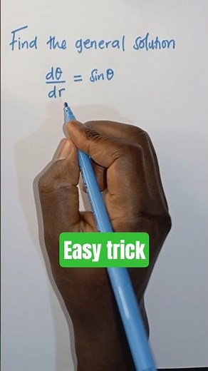 solving differential equation using method of separation of variables #mathematics #maths