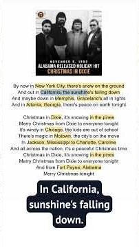 Lyric Breakdown Pt.12 - Christmas in Dixie by Alabama