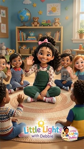 God Made You Special ❤️ | Christian Kids Short | Little Lights with Debbie