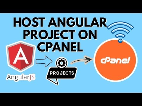 How to host Angular Project on cPanel