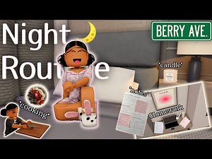 After School NIGHT ROUTINE🌙 *VOICED🎤* BERRY AVENUE 🎀 Roblox RP