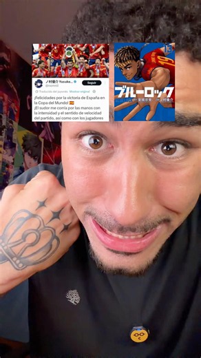 THE CREATOR of BLUE LOCK CONGRATULATES SPAIN on their FINALS!!!🫂🇯🇵 #bluelock #news #crunchyroll