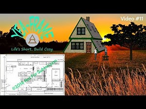 DIY Build This 2 Bedroom Small A-Frame House | Floor Plans | Off Grid