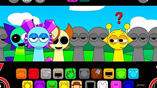 Sprunki Pyramixed模组新的更新内容展示