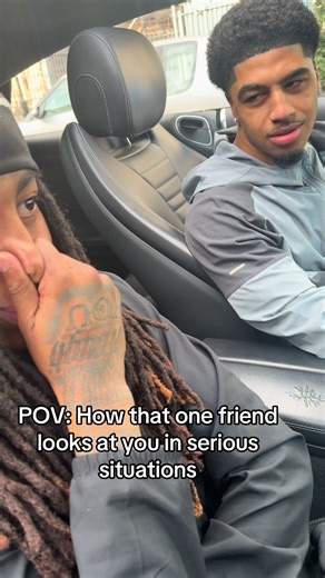 Everyone has that friend they cannot be in serious situations with to save there livessss 🤣🤣🤣 #tooclosemkay #viral #relateable #humour #explorepage✨ @MP