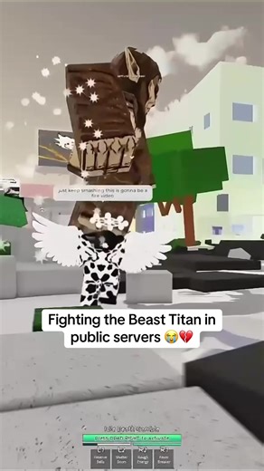 Fighting the Beast Titan in Public Servers
